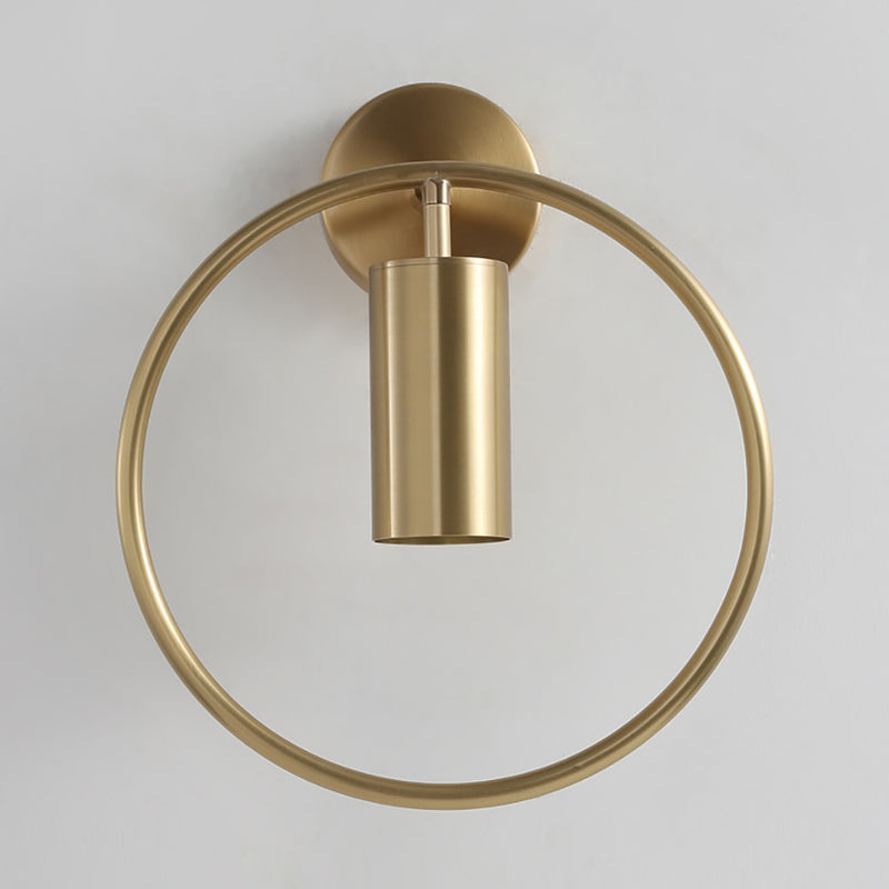 Brass Ring LED Wall Light