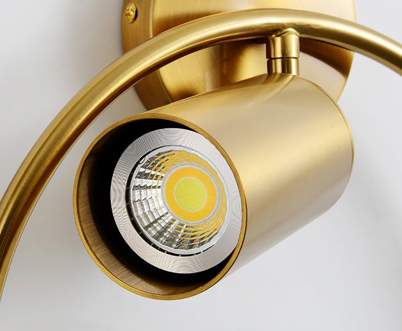 Brass Ring LED Wall Light