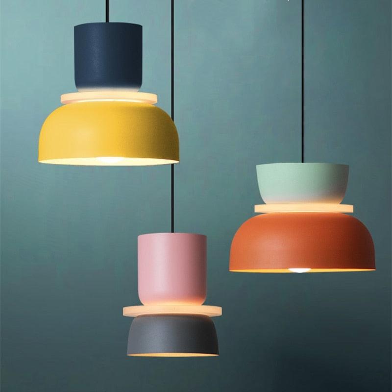 bicolor LED Pendant lights