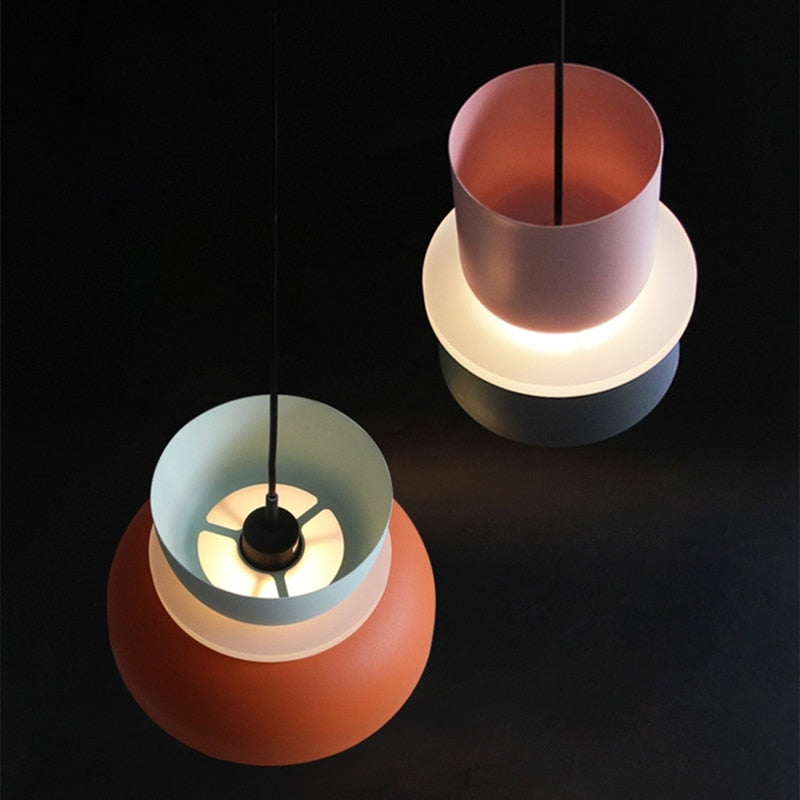 bicolor LED Pendant lights