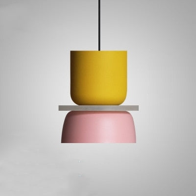 yellow bicolor LED Pendant lights