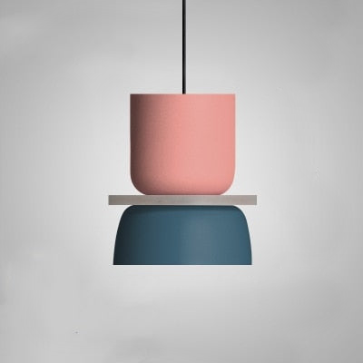 navy bicolor LED Pendant lights