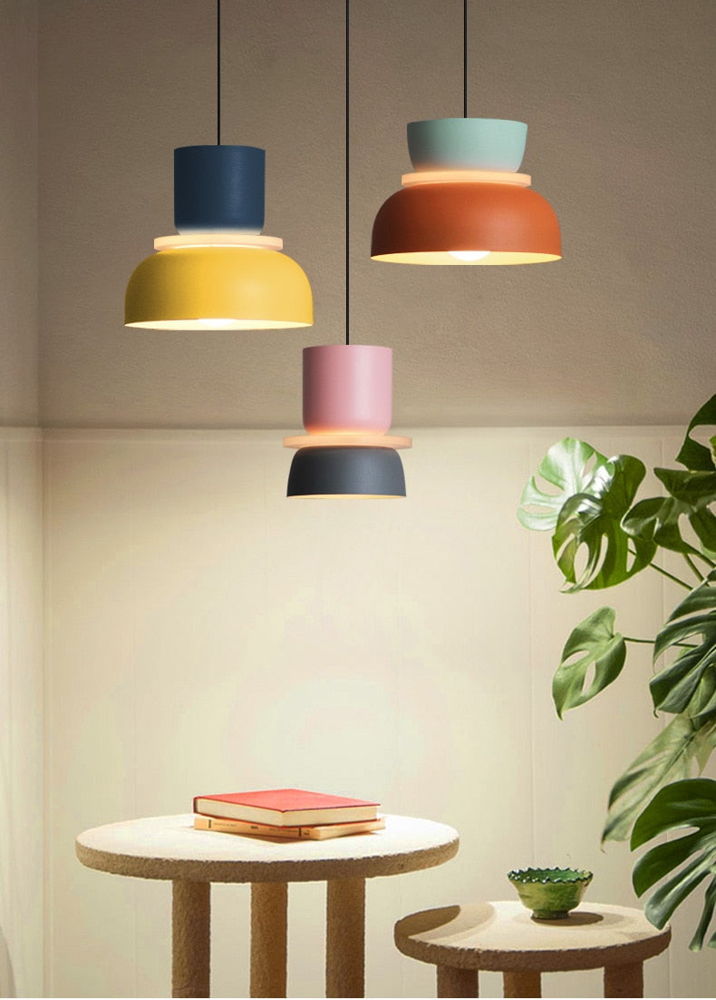 bicolor LED Pendant lights