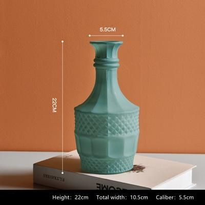 Ciela Colored Frosted Glass Vase