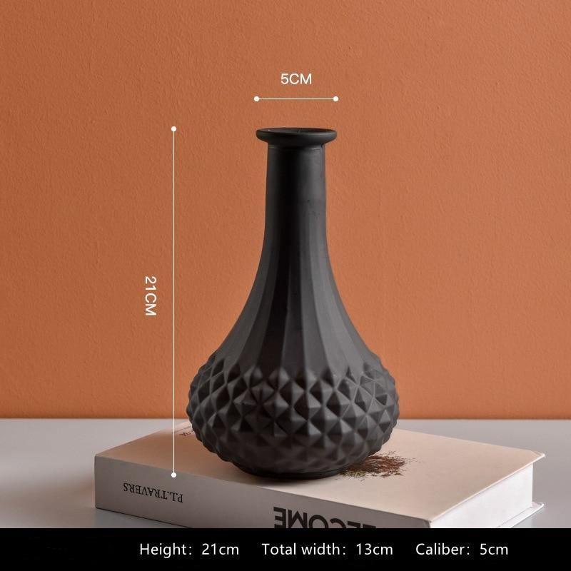 Ciela Colored Frosted Glass Vase