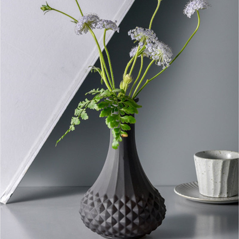 Ciela Colored Frosted Glass Vase