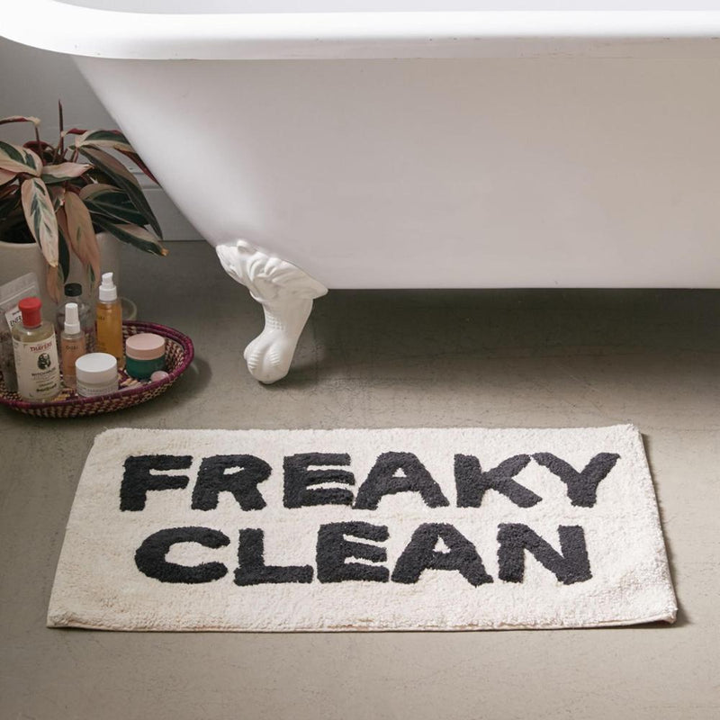 Extra Soft Anti-Slip Minimalist Statement Rug Freaky Clean