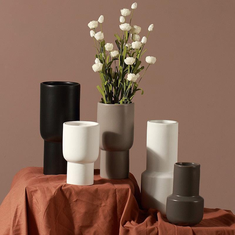 Modern Minimalist Style Handmade Ceramic Vase