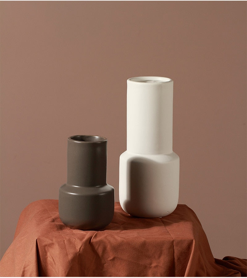 Modern Minimalist Style Handmade Ceramic Vase