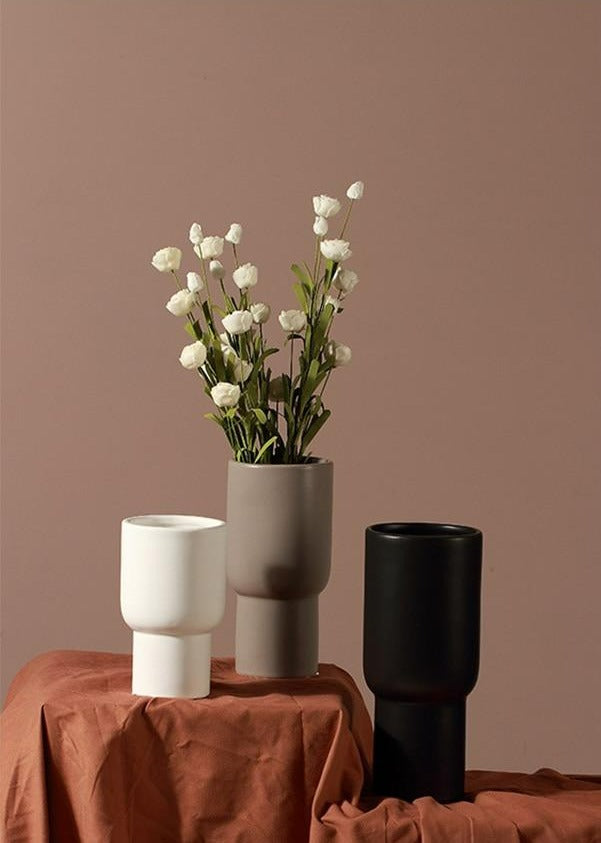 Modern Minimalist Style Handmade Ceramic Vase