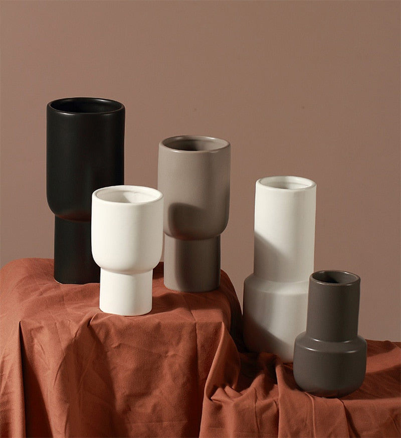 Modern Minimalist Style Handmade Ceramic Vase