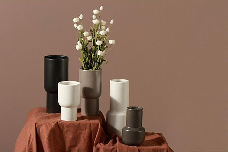 Modern Minimalist Style Handmade Ceramic Vase