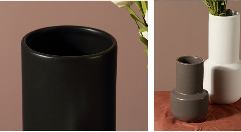 Modern Minimalist Style Handmade Ceramic Vase