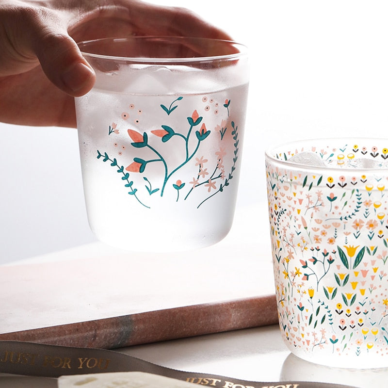 heat resistant printed design drinking cup