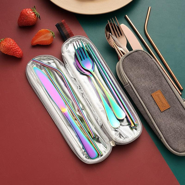 Oni Flatware 8 PC Travel Set