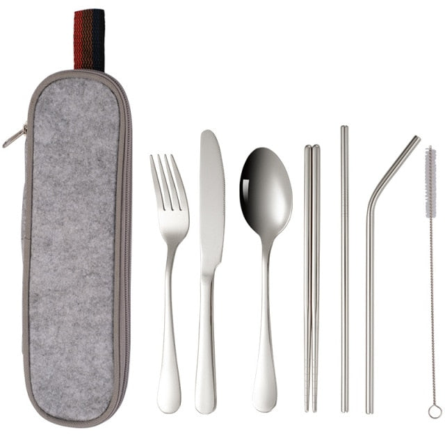 Oni Flatware 8 PC Travel Set