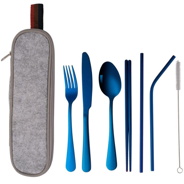 Oni Flatware 8 PC Travel Set