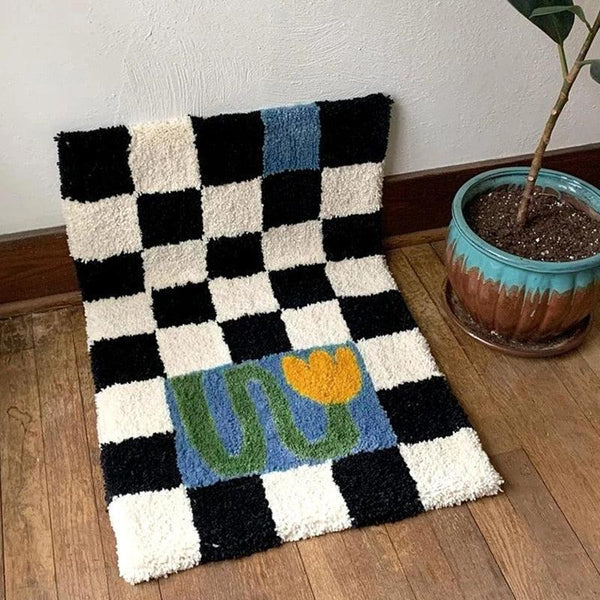 Extra Soft Anti-Slip Checkered Mat