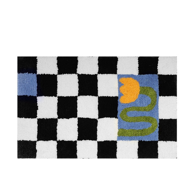 Extra Soft Anti-Slip Checkered Mat