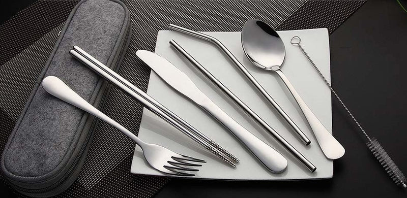 Oni Flatware 8 PC Travel Set