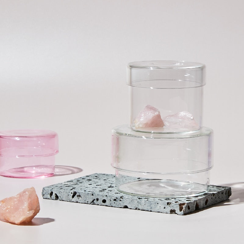 Glass Storage Jars in Candy Crush Decorative Accents