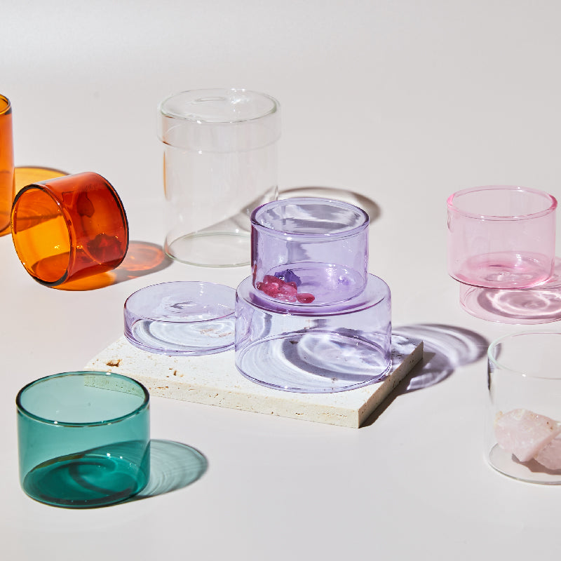 Glass Storage Jars in Candy Crush Decorative Accents