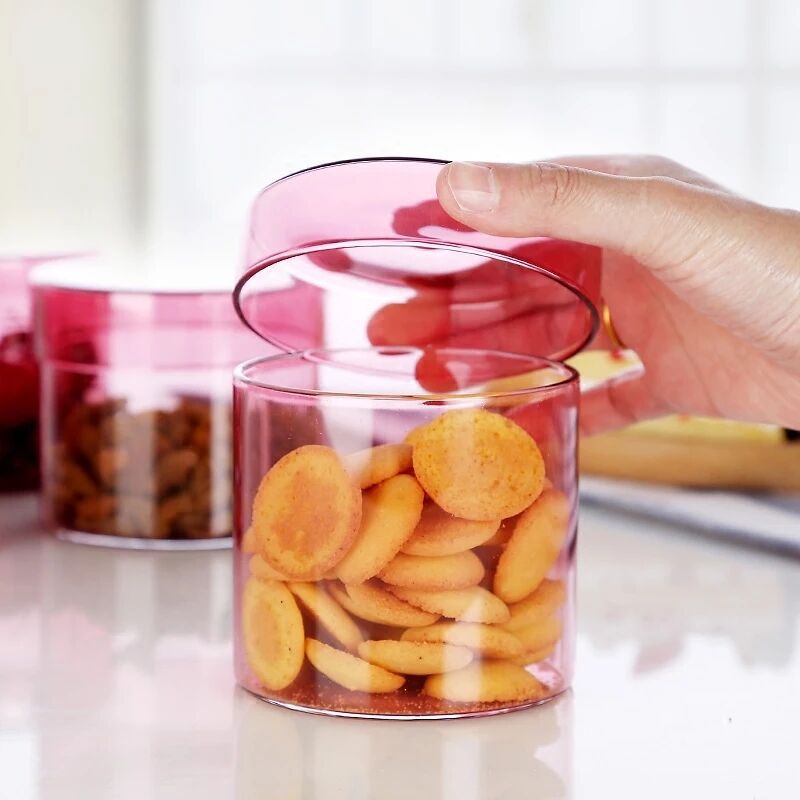 Glass Storage Jars in Candy Crush Decorative Accents