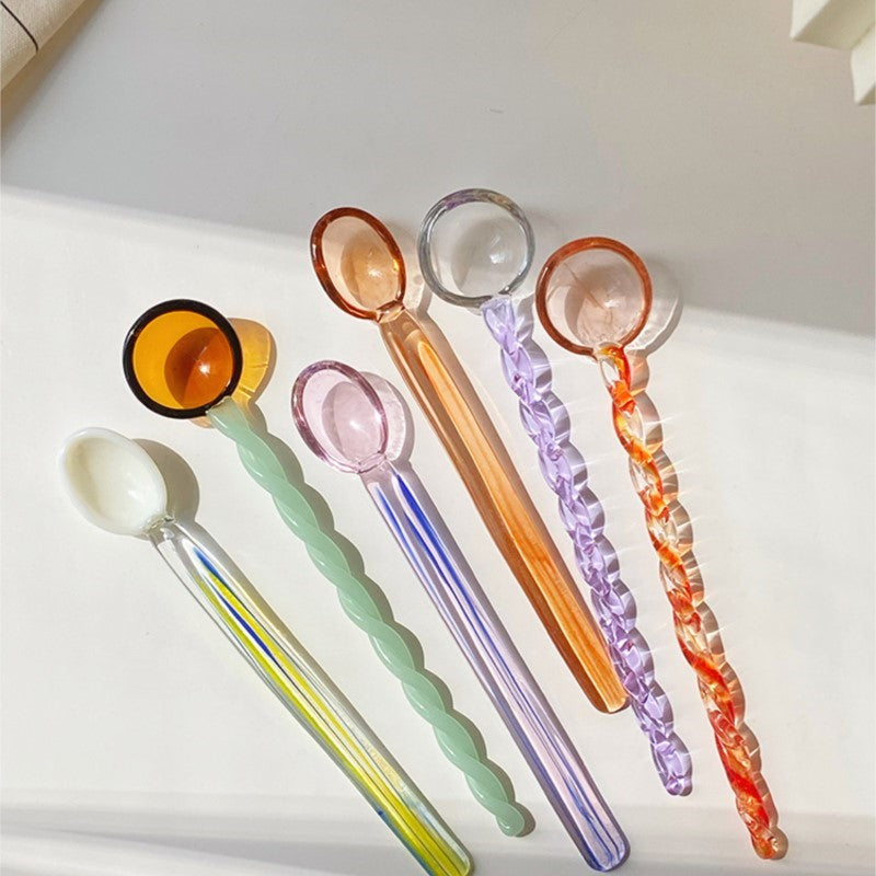 Drinkware Milk Bar Stir for HolidayGifts with Dessert Spoon