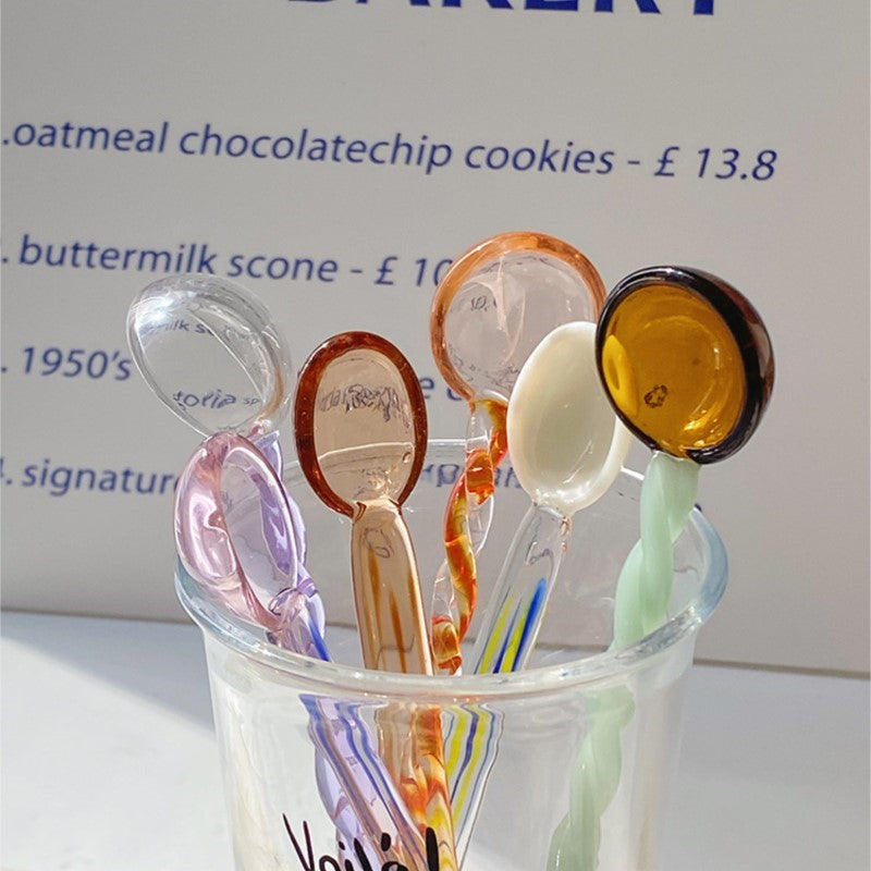 Drinkware Milk Bar Stir for HolidayGifts with Dessert Spoon