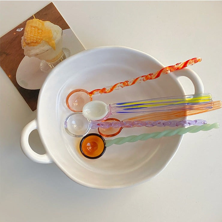 Drinkware Milk Bar Stir for HolidayGifts with Dessert Spoon