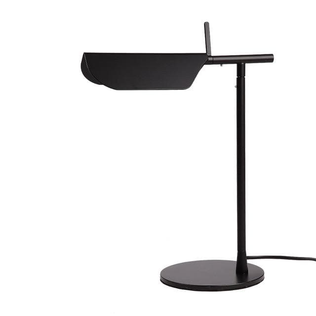 black metallic Post Modern table lamp