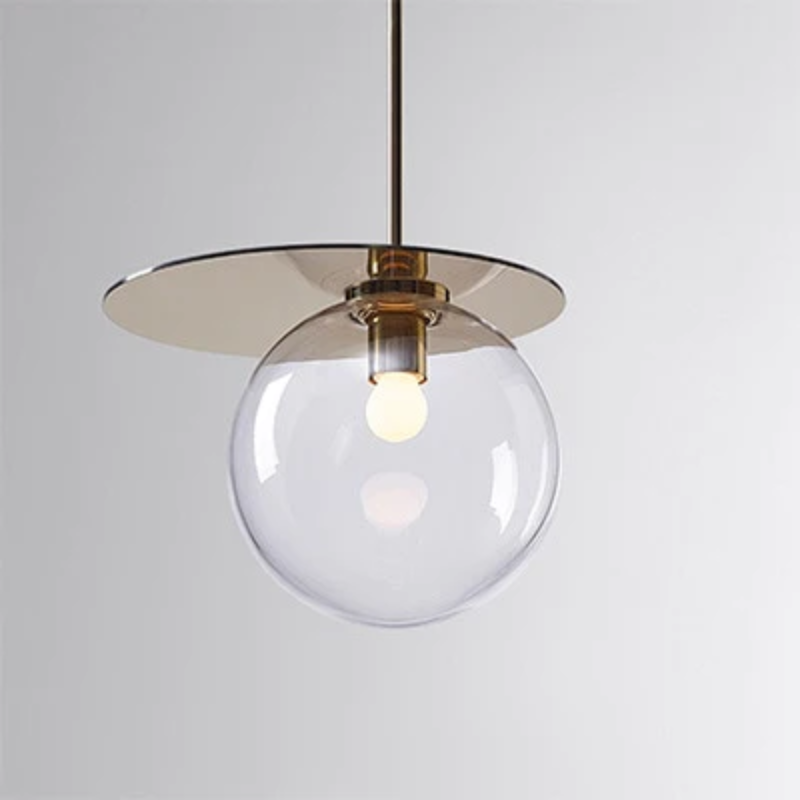 Glass Ball LED Pendant Lamps for Kitchen Lightning